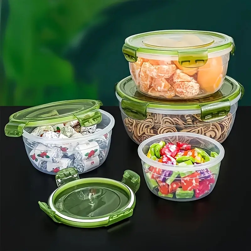 4 plastic voedselbewaarcontain - Food Storage Camping recensie en prijs
