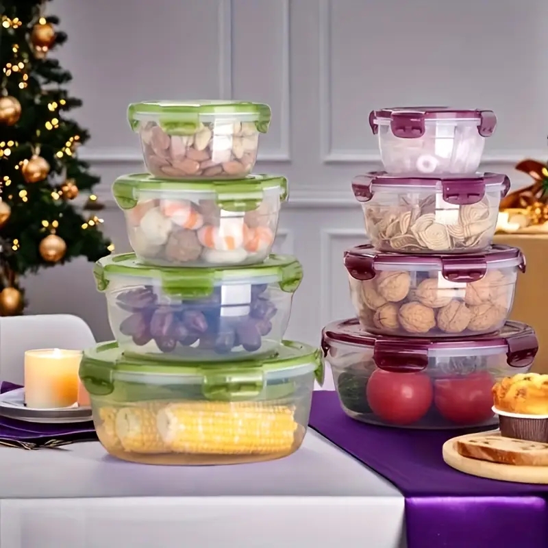 4 plastic voedselbewaarcontain - Food Storage Camping recensie en prijs
