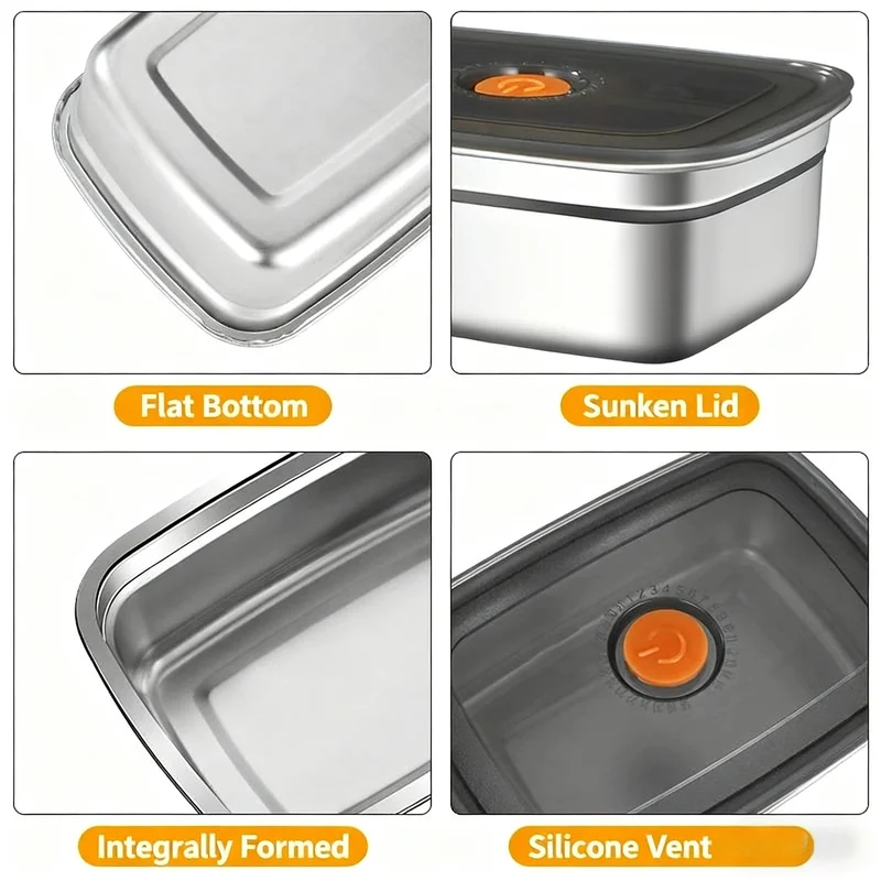 Ruime capaciteit roestvrijstal - Food Storage Camping recensie en prijs