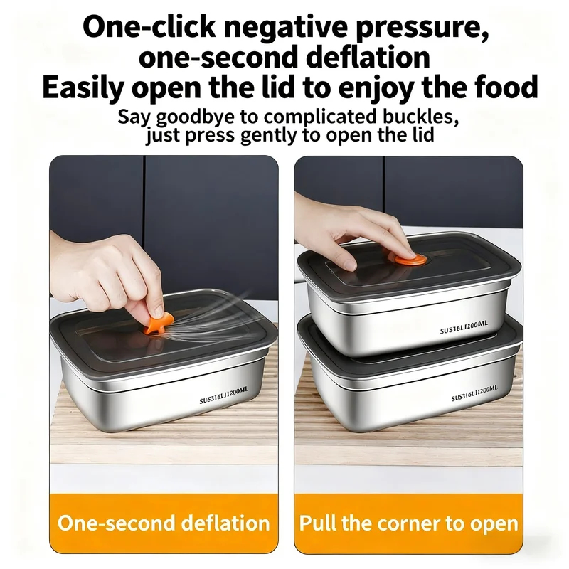 Ruime capaciteit roestvrijstal - Food Storage Camping recensie en prijs
