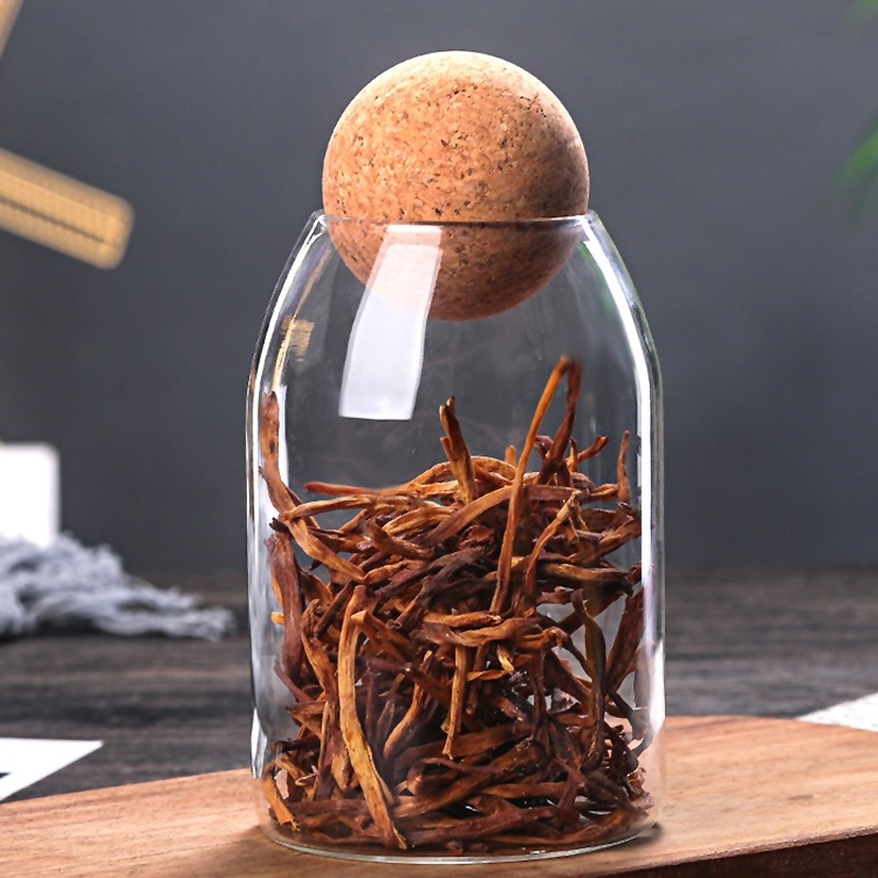 Clear Praktische Hout Kurk Gla - Food Storage Practices recensie en prijs