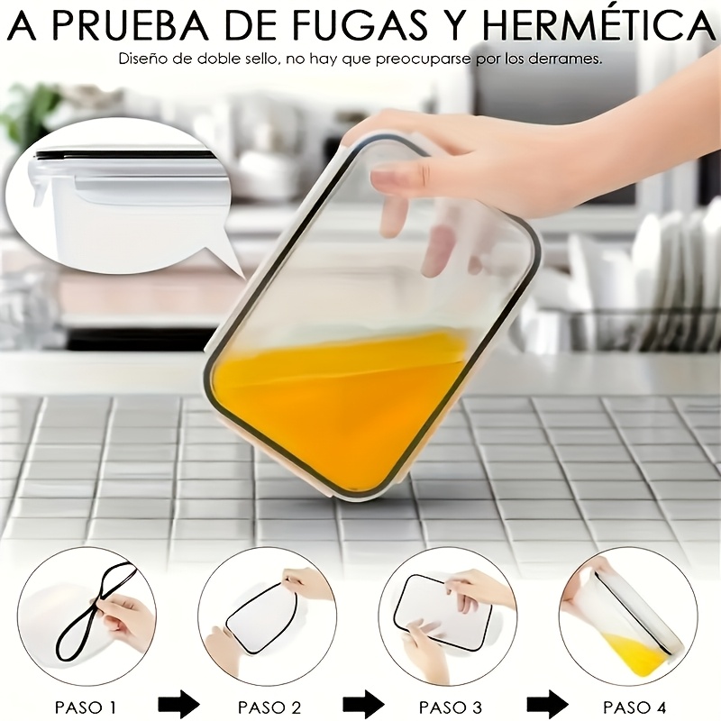 8-delige set inclusief 4 conta - Food Storage Containers Set recensie en prijs