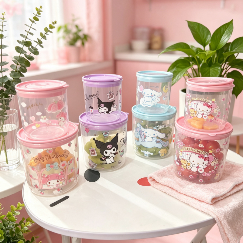 Hello Kitty Kuromi Cartoon opb - Food Storage Jars Airtight recensie en prijs