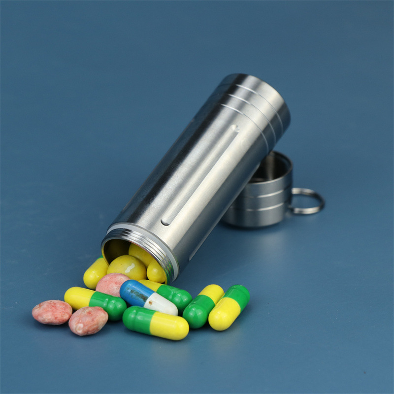 Ultra-verzegelde titanium pill - Food Storage Emergency recensie en prijs