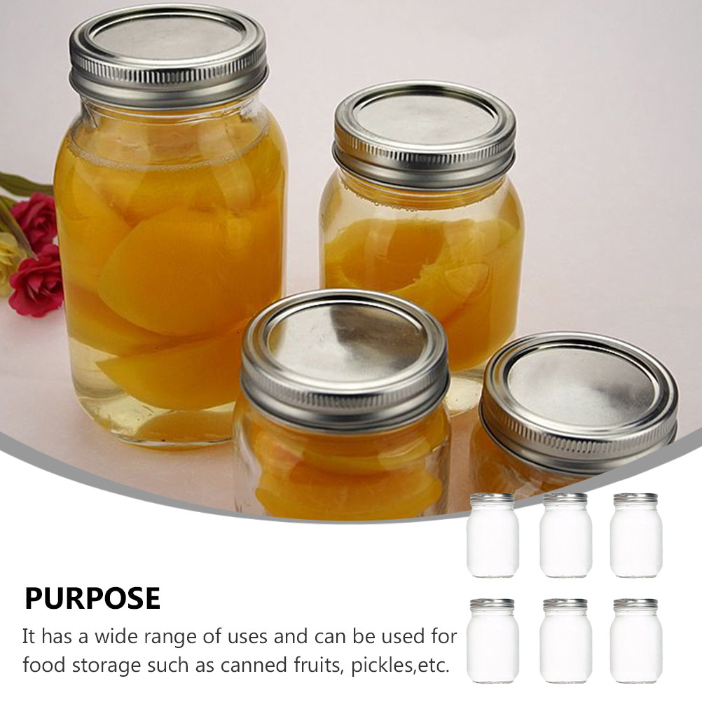 6 stuks transparante ronde gla - Food Storage Jars Airtight recensie en prijs
