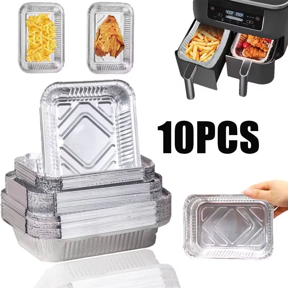 10 STKS Wegwerp Aluminiumfolie - Storage Food Tray recensie en prijs