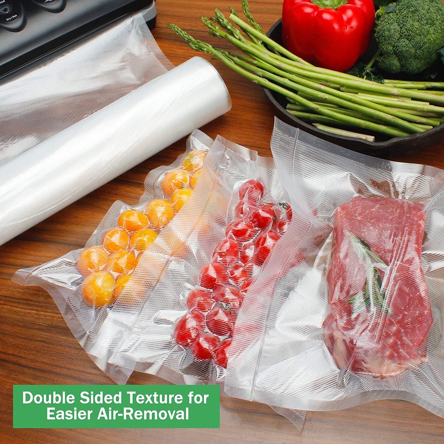 Vacuümzakken voor voedsel Vacu - Food Storage Vacuum Bags recensie en prijs
