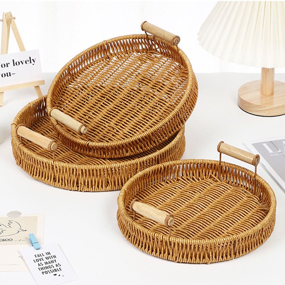 Handgeweven plastic rotan opbe - Food Storage Plant recensie en prijs