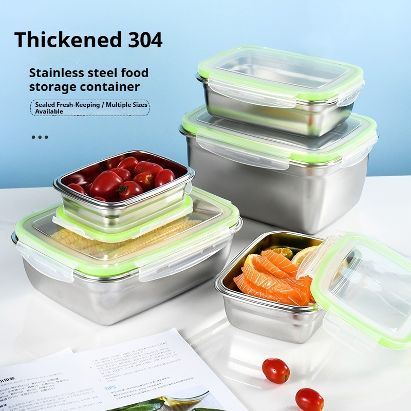 Lunchbox-set van 304 roestvrij - Food Storage Containers Set recensie en prijs