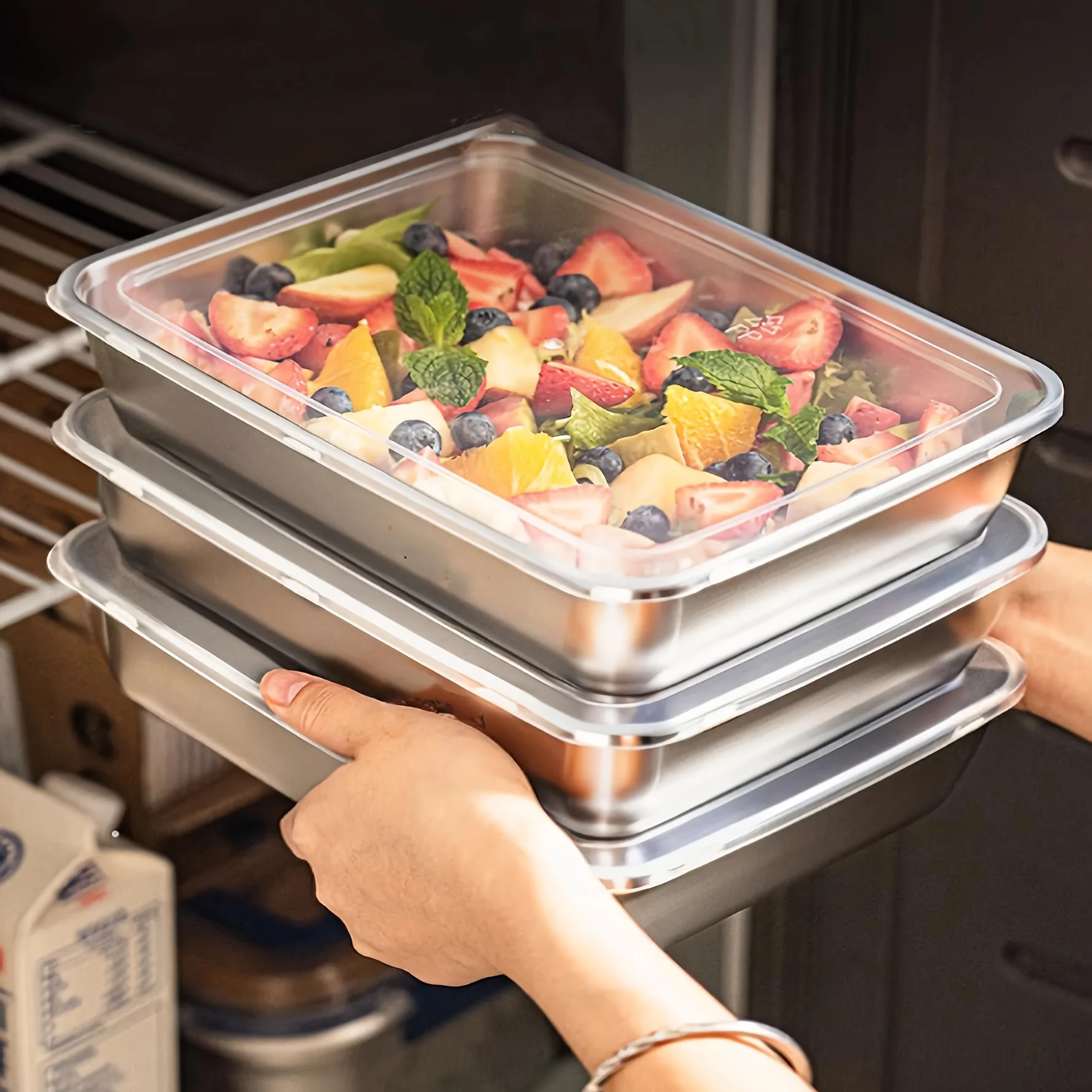 3-delige RVS voedselcontainers - Food Storage Camping recensie en prijs