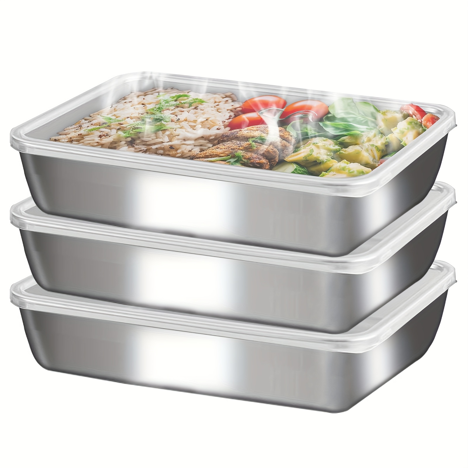 3-delige RVS voedselcontainers - Food Storage Camping recensie en prijs