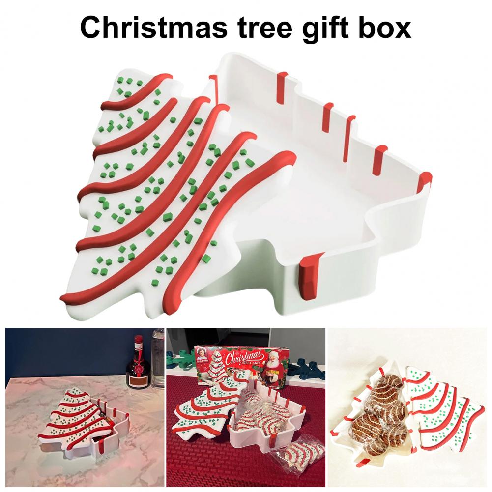 Kerstboomdoos Boomvorm Taartop - Food Storage Plant recensie en prijs