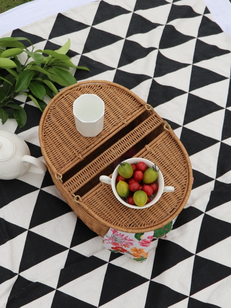 FenEr Wicker Camping Picknickm - Food Storage Brands recensie en prijs