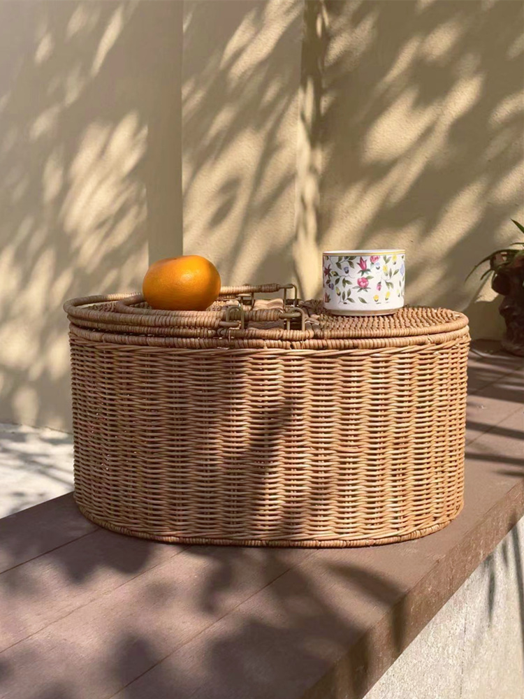 FenEr Wicker Camping Picknickm - Food Storage Brands recensie en prijs
