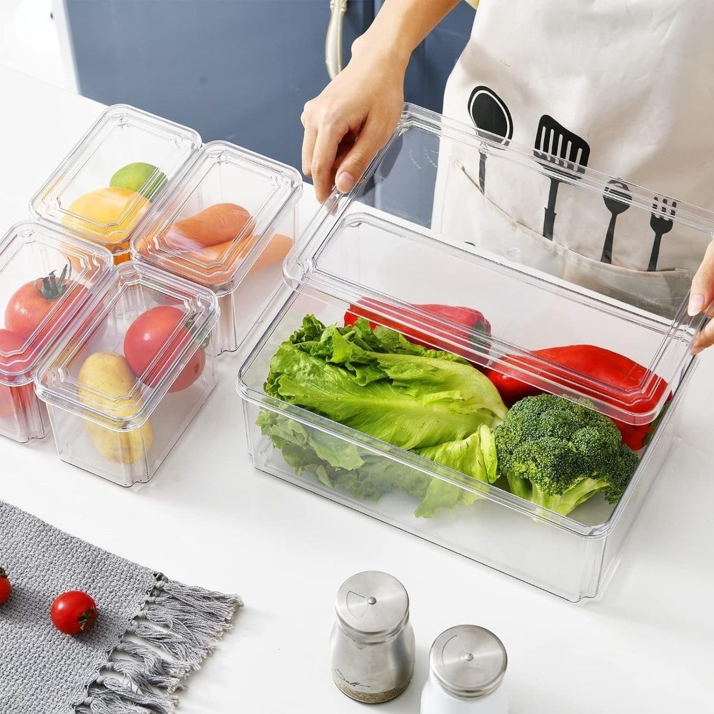 Praktische transparante koelka - Food Storage Practices recensie en prijs