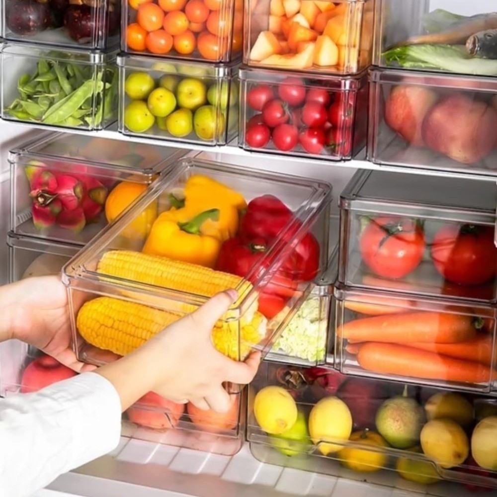 Praktische transparante koelka - Food Storage Practices recensie en prijs