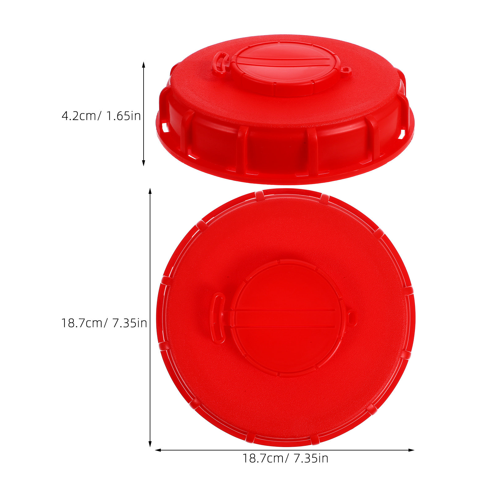 IBC Tote Deksel Rood 16,2cm AB - Food Storage Lid recensie en prijs