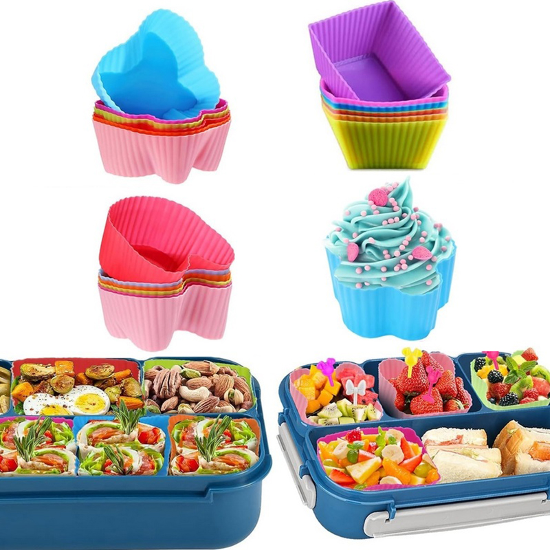 8PCS Siliconen Lunchbox Verdel - Food Storage Unit recensie en prijs