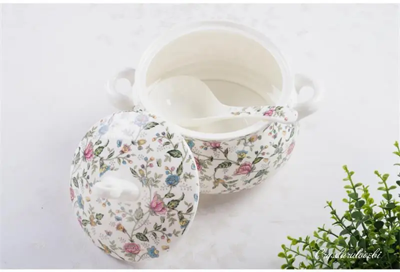 9 inch, Bone China terrine voo - Food Storage Plant recensie en prijs