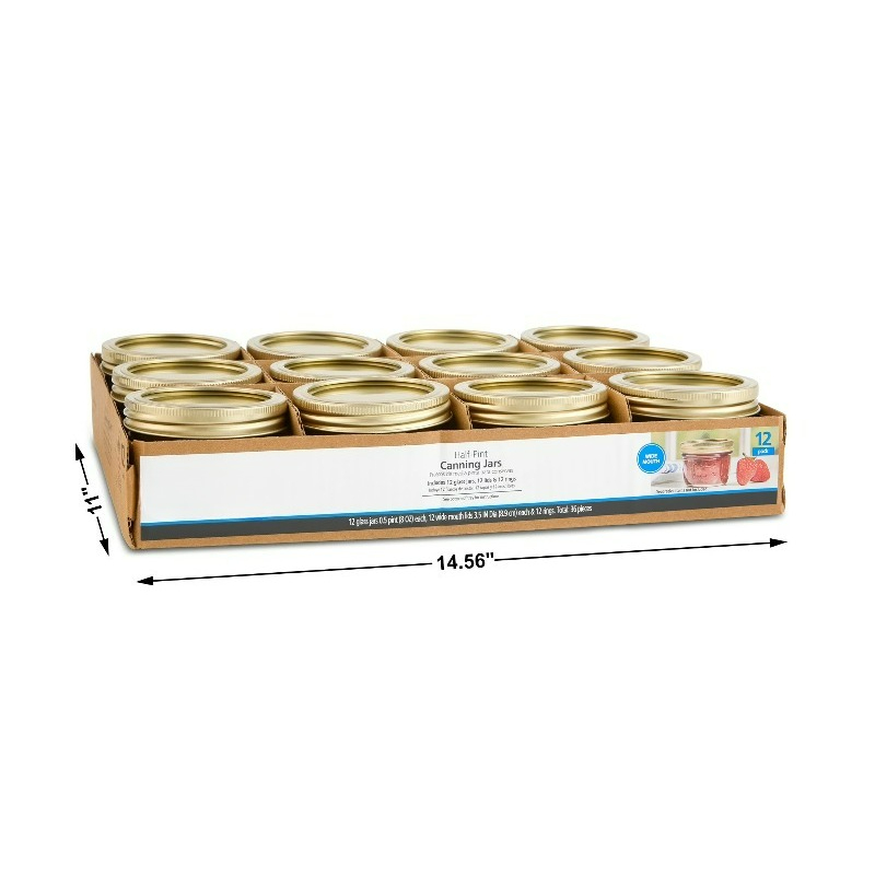 8 oz Mason Jars, brede-mond ha - Mason Jar Wide Mouth recensie en prijs