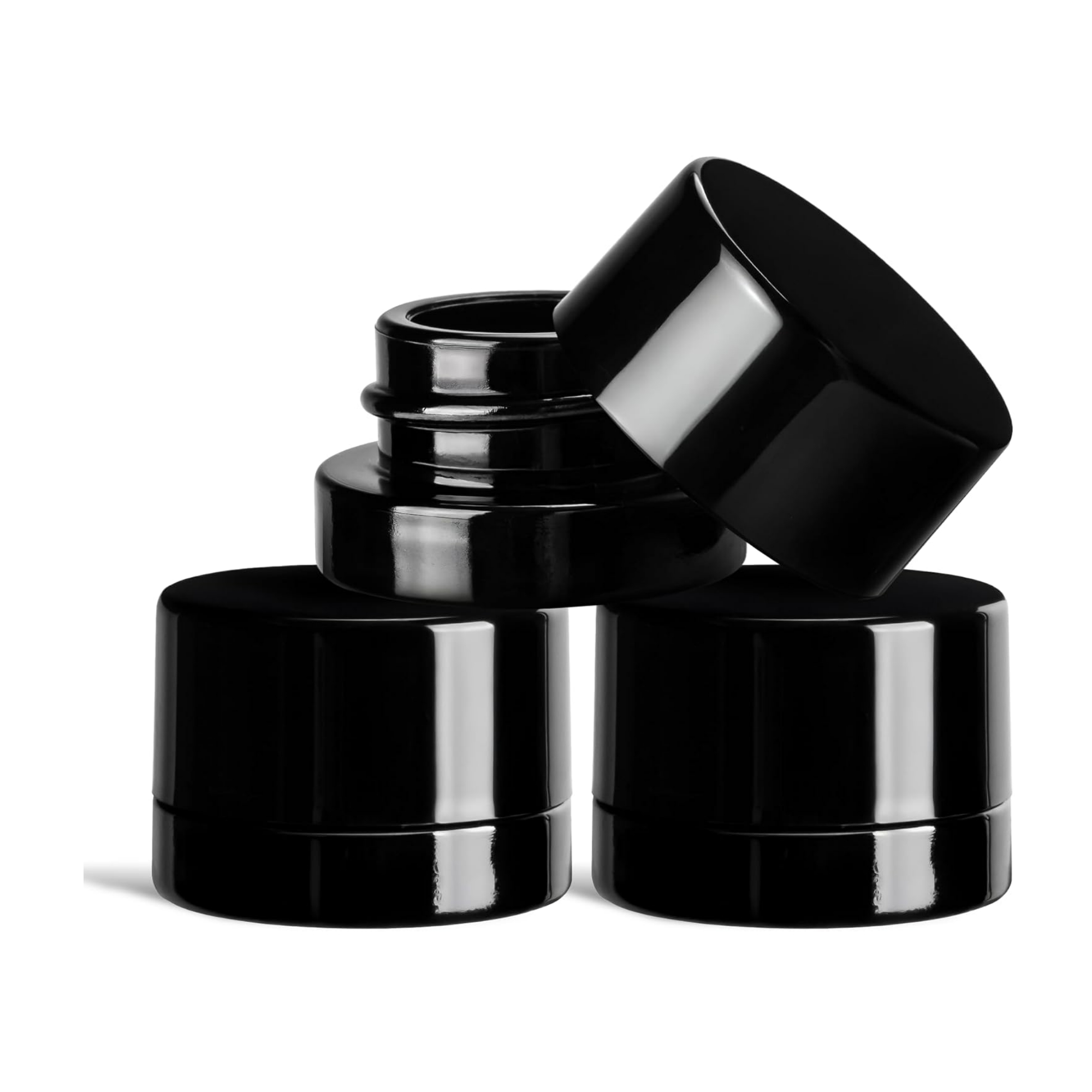 5 ml dikke zwarte glazen potte - Food Storage Glass Set recensie en prijs