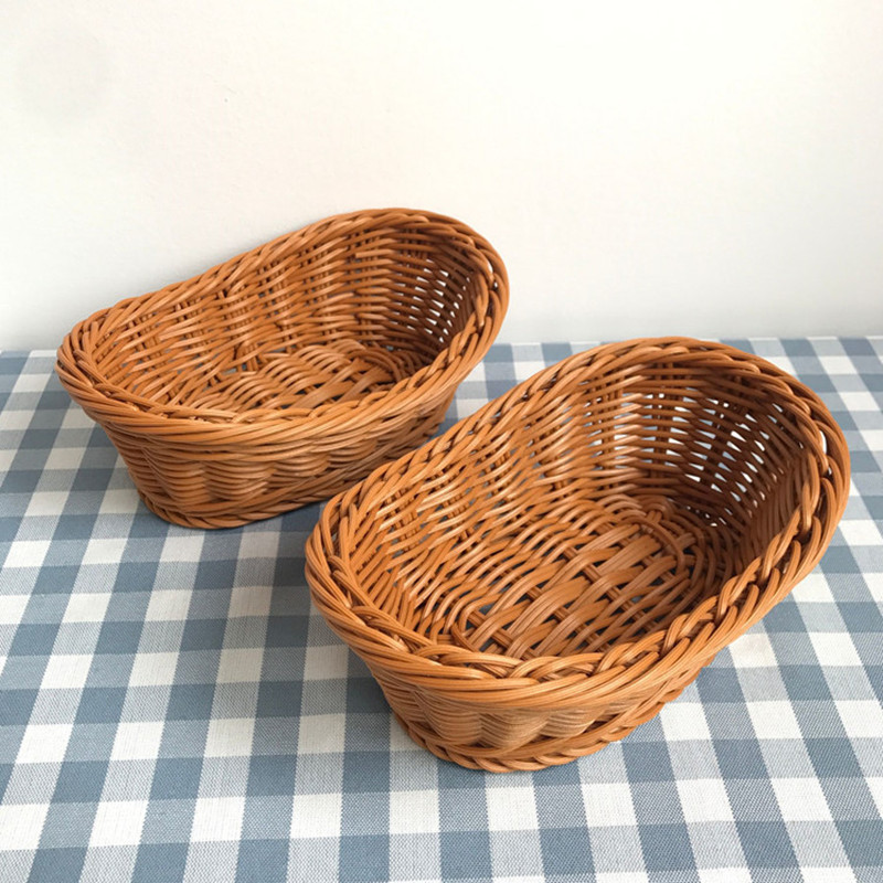 Ovale Rotan Geweven Opbergmand - Food Storage Plant recensie en prijs