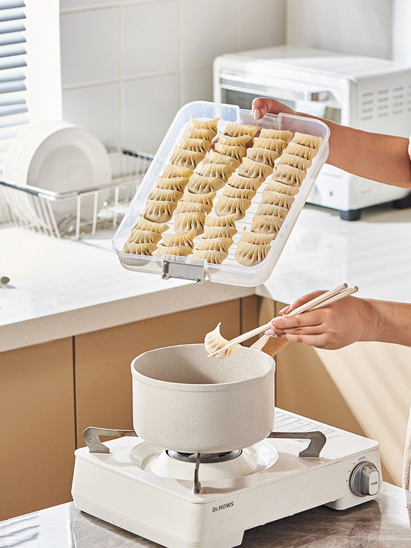 1-delige Meerlaagse Knoedelorg - Food Storage Essentials recensie en prijs