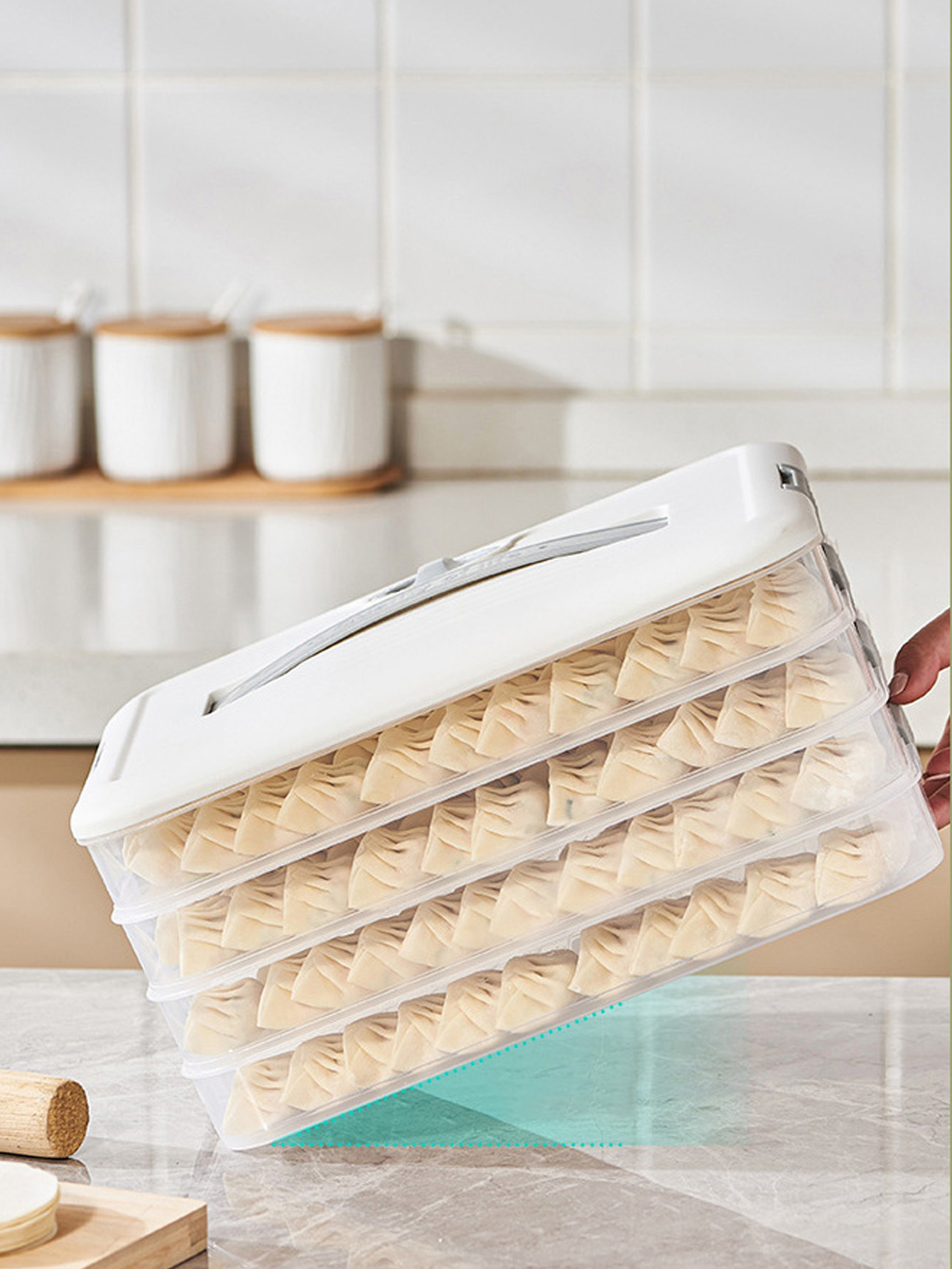 1-delige Meerlaagse Knoedelorg - Food Storage Essentials recensie en prijs