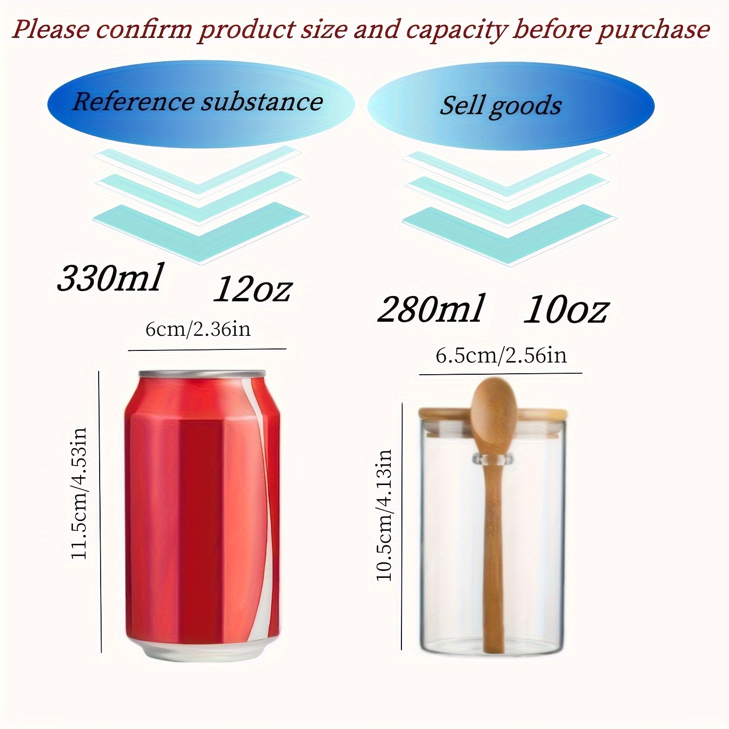 280 ml snoeppot, koekjespot, g - Food Storage Glass Set recensie en prijs