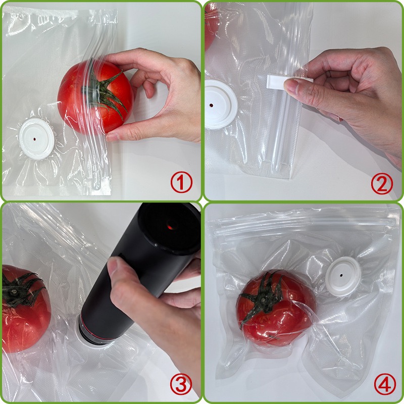 Nieuwe herbruikbare luchtvacuü - Food Storage Vacuum Bags recensie en prijs