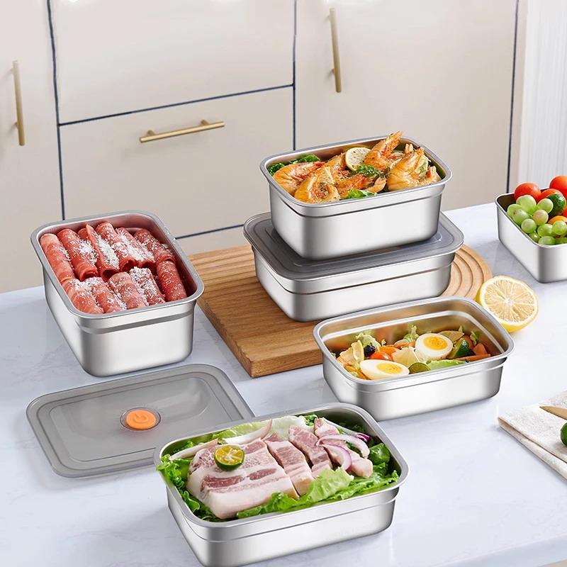 RVS afsluitbare lunchbox, grot - Food Storage Camping recensie en prijs