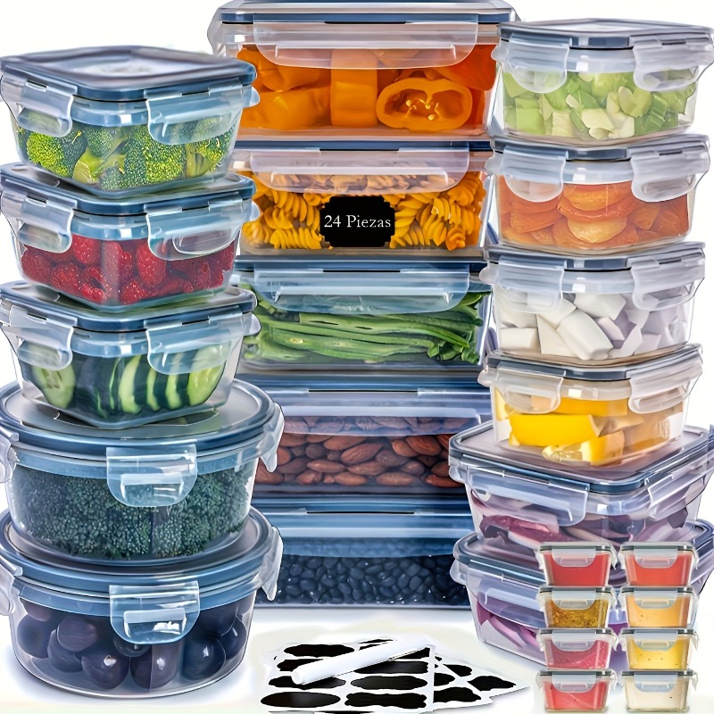 48-delige BPA-vrije voedselbew - Food Storage Containers Set recensie en prijs