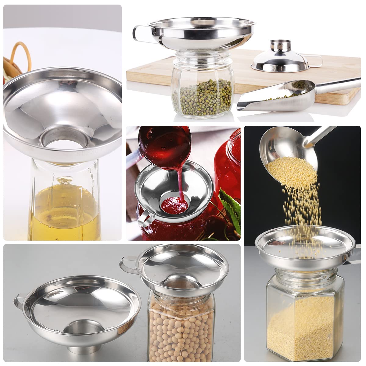 WOOJACK Inmaaktrechter voor ge - Mason Jar Wide Mouth recensie en prijs