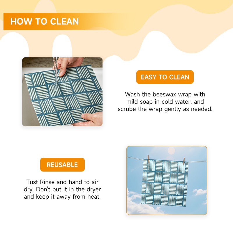 2 stuks / 4 stuks milieuvriend - Beeswax Food Wrap recensie en prijs