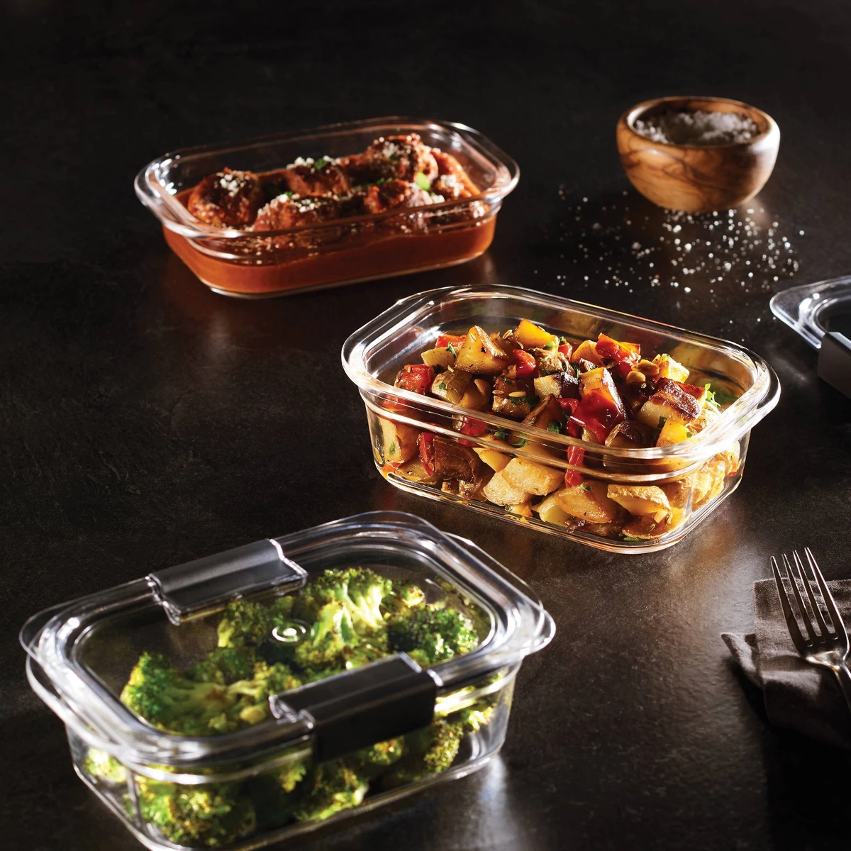 Rubbermaid 6-delige (set van 3 - Food Storage Glass Set recensie en prijs