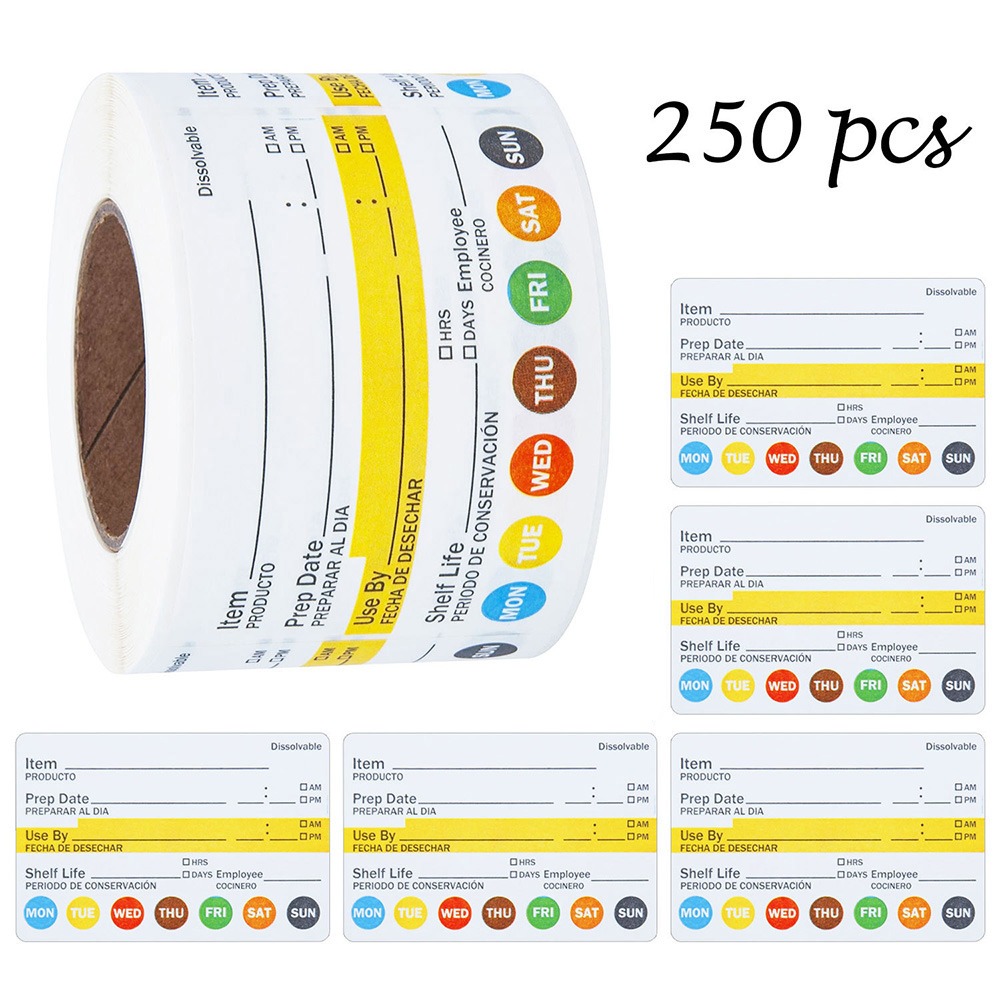 250/300PCS Voedsel Houdbaarhei - Food Storage Food Safety recensie en prijs