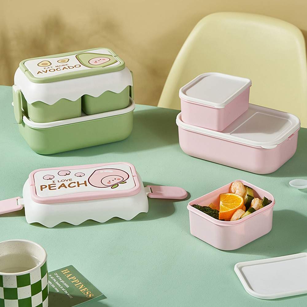 Praktische lunchbox met 3 comp - Food Storage Practices recensie en prijs