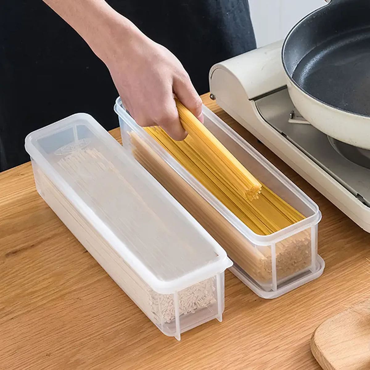 1 plastic transparante opbergd - Food Storage And Preservation recensie en prijs