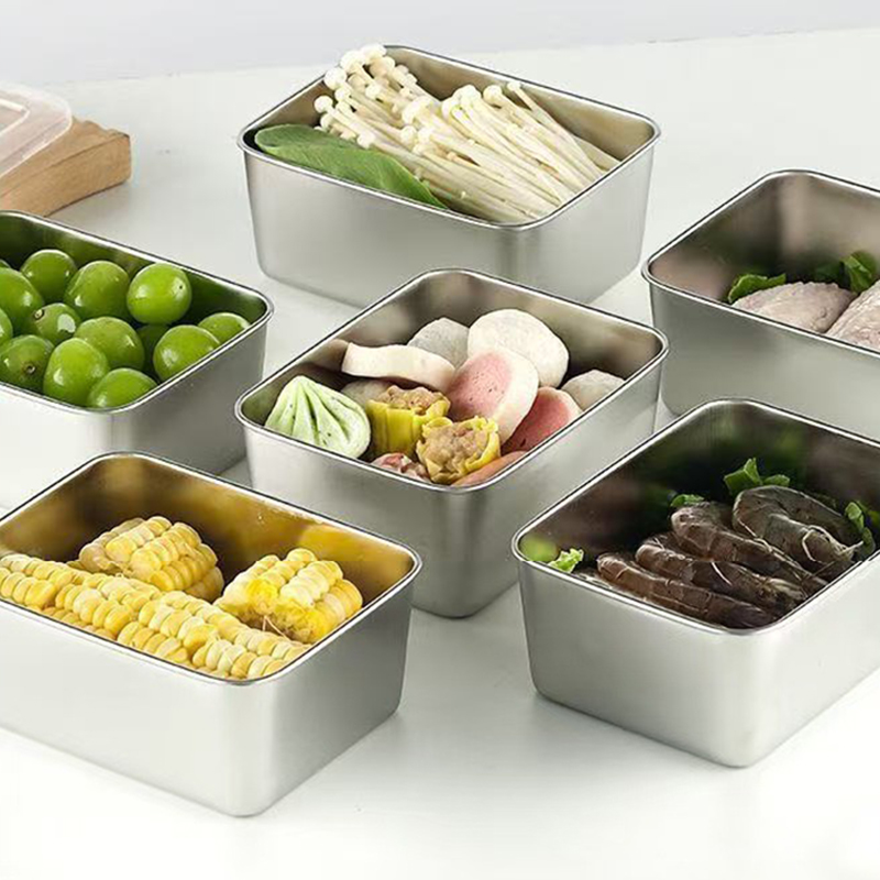 6-delige roestvrijstalen voeds - Food Storage Containers Set recensie en prijs