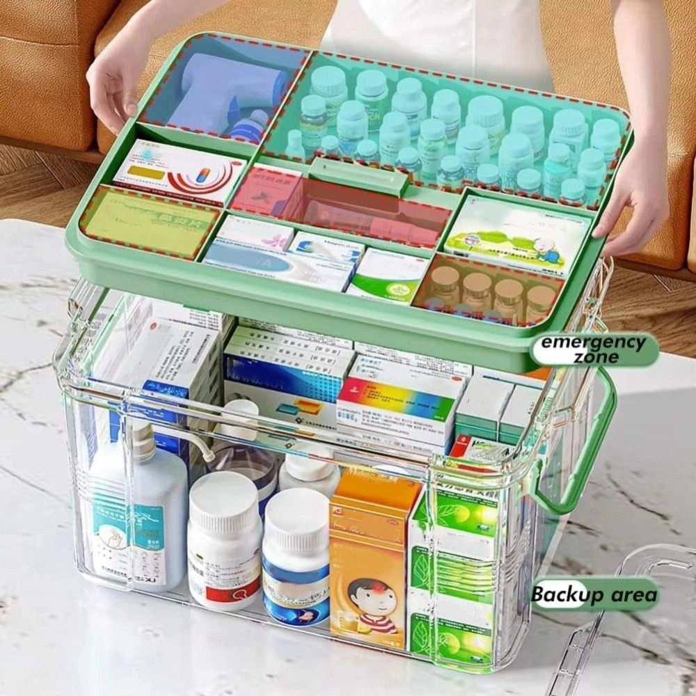 Eenvoudige pilendoos met dubbe - Food Storage Emergency recensie en prijs
